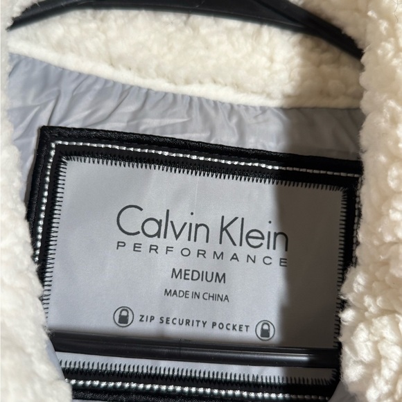 Calvin Klein Light blue and Cream Quilted Vest - Picture 6 of 10